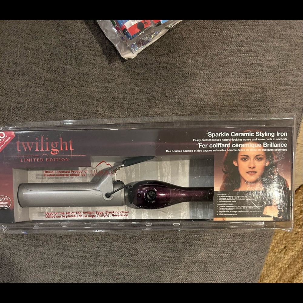 Sparkle Ceramic Styling Twilight curling iron